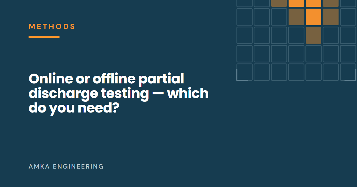 Article cover: Online vs offline partial discharge testing: which does your switchgear need?